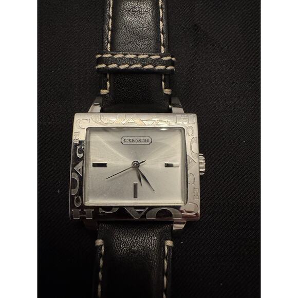 Coach | Accessories | Coach Watch A Silvertone Logo Etched  display picture 1